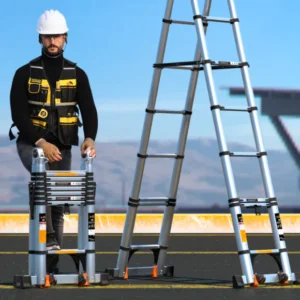 Escalera Telescópica Multifuncional de Aluminio - Lanzamiento de Fábrica 6,9 metros